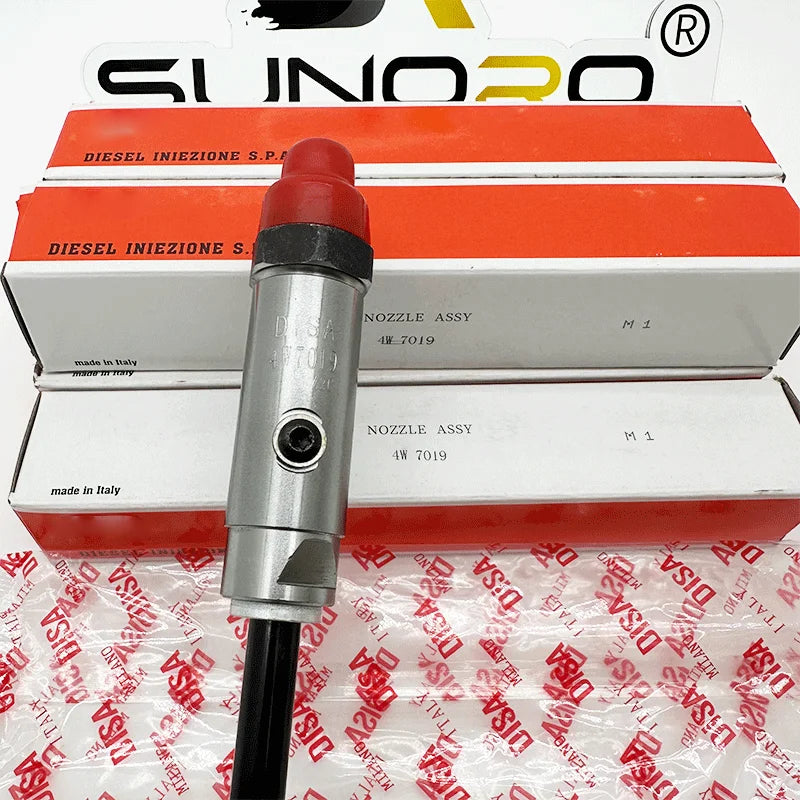 330B Excavator Diesel Engine Parts 3406 3408 Pencil Injector 4W7019 4W7018 4W7017 Construction Machinery Parts