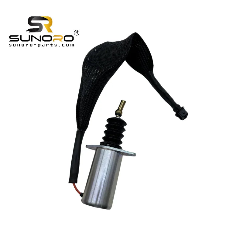 SUNORO High Quality 2324006370 Flameout Switch12V Fuel Shut Down Solenoid Valve 2324006370 Fits Diesel Engine