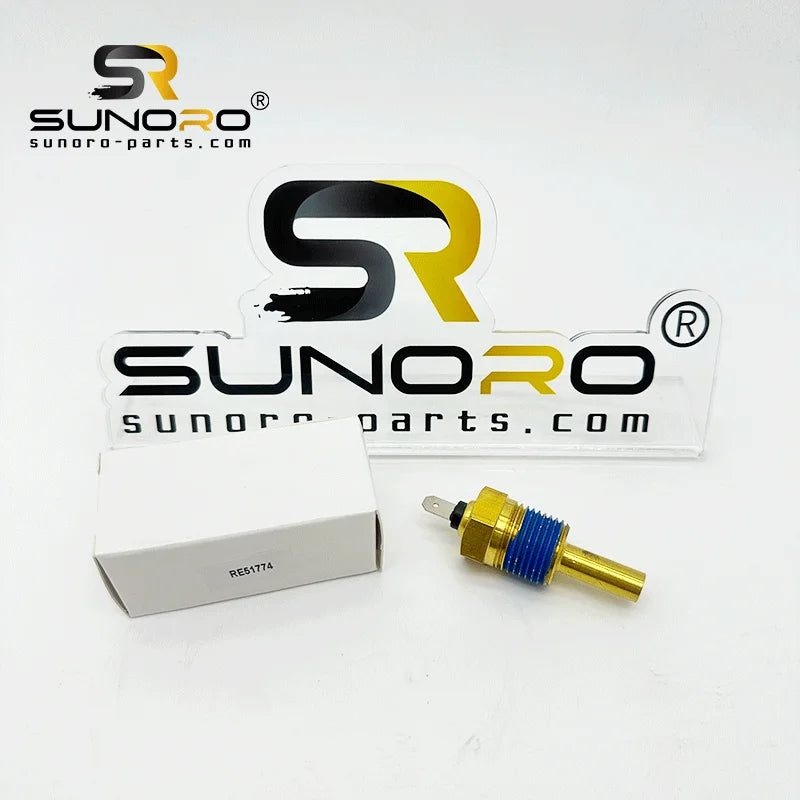 Excavator Parts Water Temperature Sensor 1640 2040S 2355N 920 1020 2035EF 5300 6200 Water Temperature Sensor RE51774